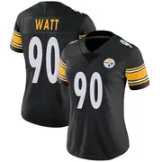 Women's Nike Pittsburgh Steelers T.J. Watt Black Team Color Vapor Untouchable Jersey - Limited