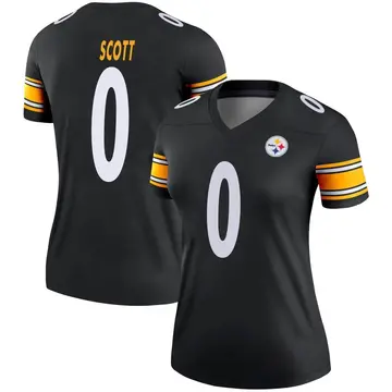 Women's Nike Pittsburgh Steelers Trenton Scott Black Jersey - Legend