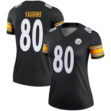Women's Nike Pittsburgh Steelers Tyler Vaughns Black Jersey - Legend