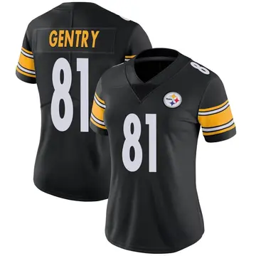 Women's Nike Pittsburgh Steelers Zach Gentry Black Team Color Vapor Untouchable Jersey - Limited