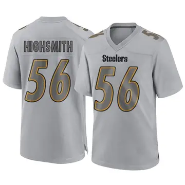 Youth Nike Pittsburgh Steelers Alex Highsmith Gray Atmosphere Fashion Jersey - Game