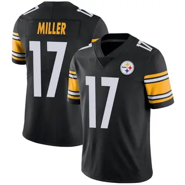 Youth Nike Pittsburgh Steelers Anthony Miller Black Team Color Vapor Untouchable Jersey - Limited