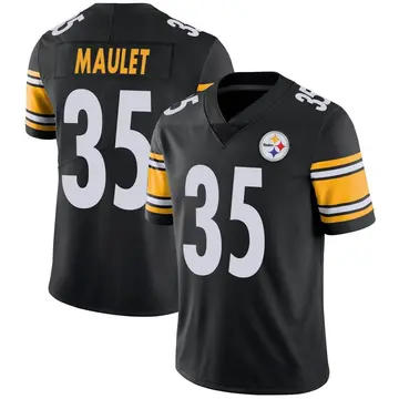 Youth Nike Pittsburgh Steelers Arthur Maulet Black Team Color Vapor Untouchable Jersey - Limited