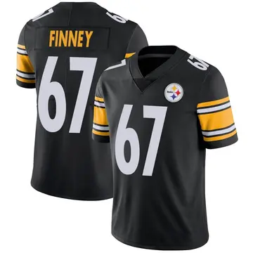 Youth Nike Pittsburgh Steelers B.J. Finney Black Team Color Vapor Untouchable Jersey - Limited