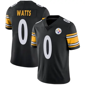 Youth Nike Pittsburgh Steelers Bryce Watts Black Team Color Vapor Untouchable Jersey - Limited