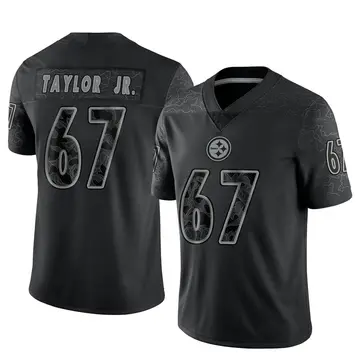 Youth Nike Pittsburgh Steelers Calvin Taylor Jr. Black Reflective Jersey - Limited