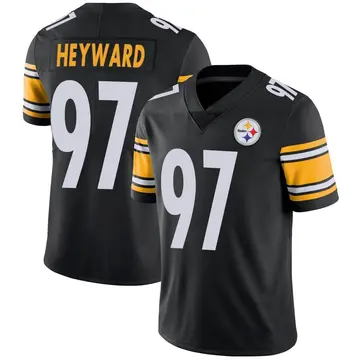 Youth Nike Pittsburgh Steelers Cameron Heyward Black Team Color Vapor Untouchable Jersey - Limited