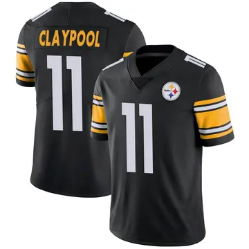 Youth Nike Pittsburgh Steelers Chase Claypool Black Team Color Vapor Untouchable Jersey - Limited