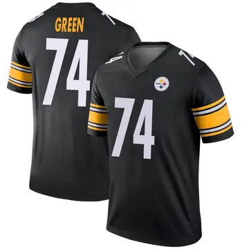 Youth Nike Pittsburgh Steelers Chaz Green Black Jersey - Legend