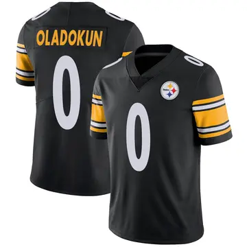 Youth Nike Pittsburgh Steelers Chris Oladokun Black Team Color Vapor Untouchable Jersey - Limited