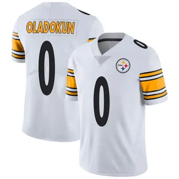 Youth Nike Pittsburgh Steelers Chris Oladokun White Vapor Untouchable Jersey - Limited
