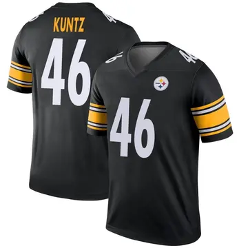Youth Nike Pittsburgh Steelers Christian Kuntz Black Jersey - Legend
