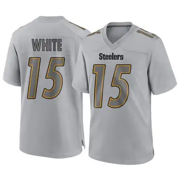 Youth Nike Pittsburgh Steelers Cody White Gray Atmosphere Fashion Jersey - Game