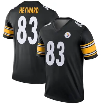 Youth Nike Pittsburgh Steelers Connor Heyward Black Jersey - Legend