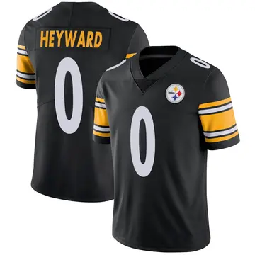 Youth Nike Pittsburgh Steelers Connor Heyward Black Team Color Vapor Untouchable Jersey - Limited