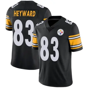 Youth Nike Pittsburgh Steelers Connor Heyward Black Team Color Vapor Untouchable Jersey - Limited