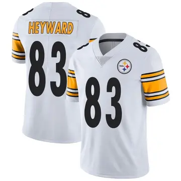 Youth Nike Pittsburgh Steelers Connor Heyward White Vapor Untouchable Jersey - Limited