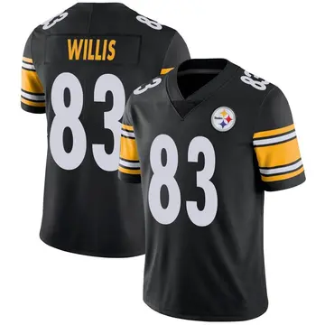 Youth Nike Pittsburgh Steelers Damion Willis Black Team Color Vapor Untouchable Jersey - Limited
