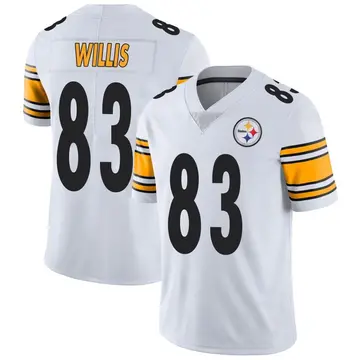 Youth Nike Pittsburgh Steelers Damion Willis White Vapor Untouchable Jersey - Limited