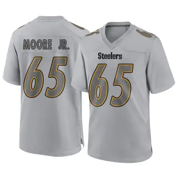 Youth Nike Pittsburgh Steelers Dan Moore Jr. Gray Atmosphere Fashion Jersey - Game