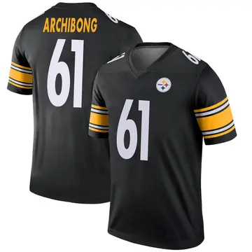 Youth Nike Pittsburgh Steelers Daniel Archibong Black Jersey - Legend