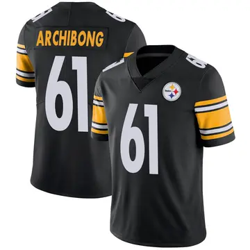Youth Nike Pittsburgh Steelers Daniel Archibong Black Team Color Vapor Untouchable Jersey - Limited
