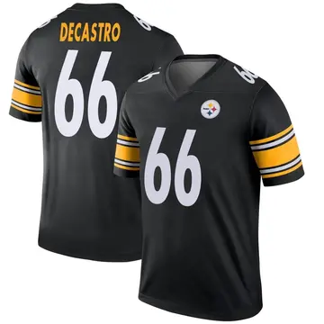 Youth Nike Pittsburgh Steelers David DeCastro Black Jersey - Legend