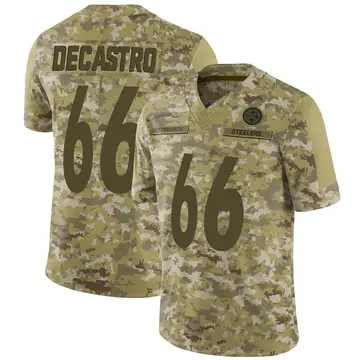 Youth Nike Pittsburgh Steelers David DeCastro Camo 2018 Salute to Service Jersey - Limited