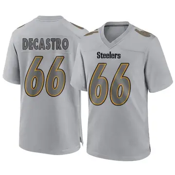 Youth Nike Pittsburgh Steelers David DeCastro Gray Atmosphere Fashion Jersey - Game