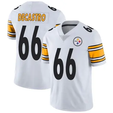 Youth Nike Pittsburgh Steelers David DeCastro White Vapor Untouchable Jersey - Limited