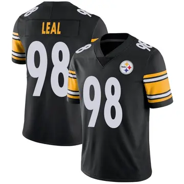 Youth Nike Pittsburgh Steelers DeMarvin Leal Black Team Color Vapor Untouchable Jersey - Limited
