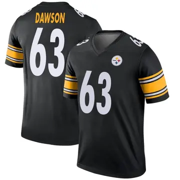 Youth Nike Pittsburgh Steelers Dermontti Dawson Black Jersey - Legend
