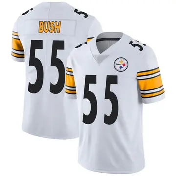 Youth Nike Pittsburgh Steelers Devin Bush White Vapor Untouchable Jersey - Limited