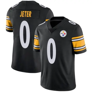 Youth Nike Pittsburgh Steelers Donovan Jeter Black Team Color Vapor Untouchable Jersey - Limited