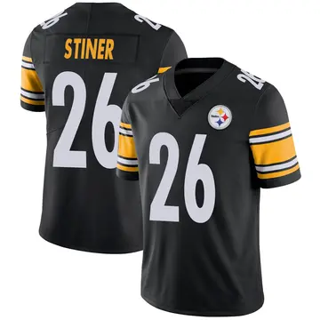 Youth Nike Pittsburgh Steelers Donovan Stiner Black Team Color Vapor Untouchable Jersey - Limited
