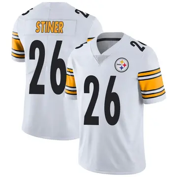 Youth Nike Pittsburgh Steelers Donovan Stiner White Vapor Untouchable Jersey - Limited