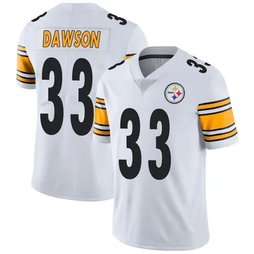 Youth Nike Pittsburgh Steelers Duke Dawson White Vapor Untouchable Jersey - Limited