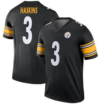 Youth Nike Pittsburgh Steelers Dwayne Haskins Black Jersey - Legend