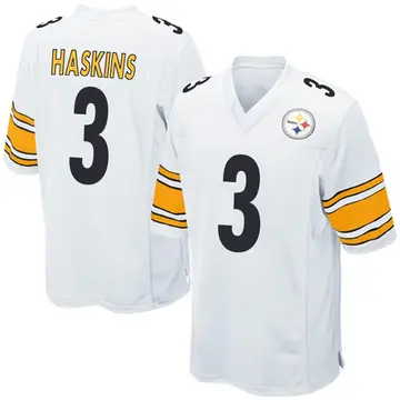 Youth Nike Pittsburgh Steelers Dwayne Haskins White Jersey - Game