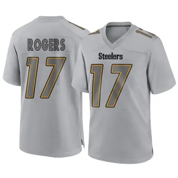 Youth Nike Pittsburgh Steelers Eli Rogers Gray Atmosphere Fashion Jersey - Game