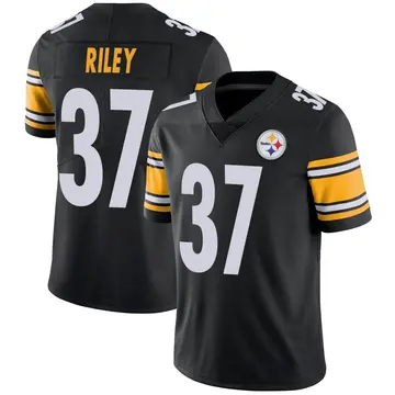 Youth Nike Pittsburgh Steelers Elijah Riley Black Team Color Vapor Untouchable Jersey - Limited