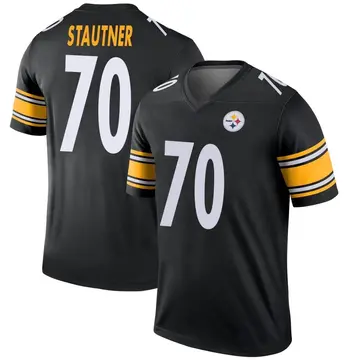 Youth Nike Pittsburgh Steelers Ernie Stautner Black Jersey - Legend