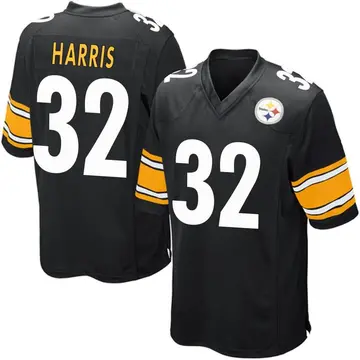Youth Nike Pittsburgh Steelers Franco Harris Black Team Color Jersey - Game