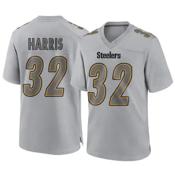 Youth Nike Pittsburgh Steelers Franco Harris Gray Atmosphere Fashion Jersey - Game