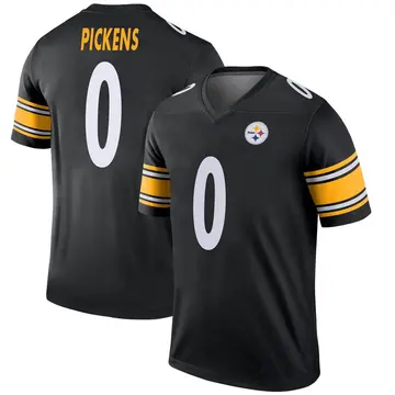 Youth Nike Pittsburgh Steelers George Pickens Black Jersey - Legend