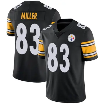 Youth Nike Pittsburgh Steelers Heath Miller Black Team Color Vapor Untouchable Jersey - Limited