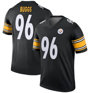 Youth Nike Pittsburgh Steelers Isaiah Buggs Black Jersey - Legend