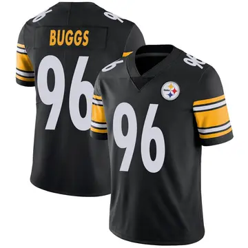 Youth Nike Pittsburgh Steelers Isaiah Buggs Black Team Color Vapor Untouchable Jersey - Limited