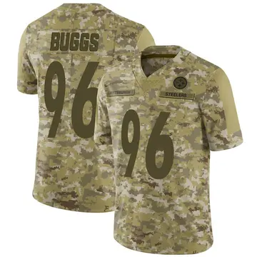 Youth Nike Pittsburgh Steelers Isaiah Buggs Camo 2018 Salute to Service Jersey - Limited