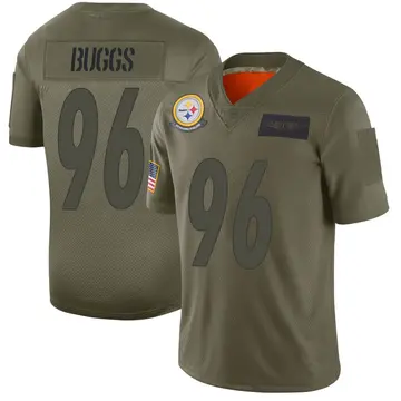 Youth Nike Pittsburgh Steelers Isaiah Buggs Camo 2019 Salute to Service Jersey - Limited